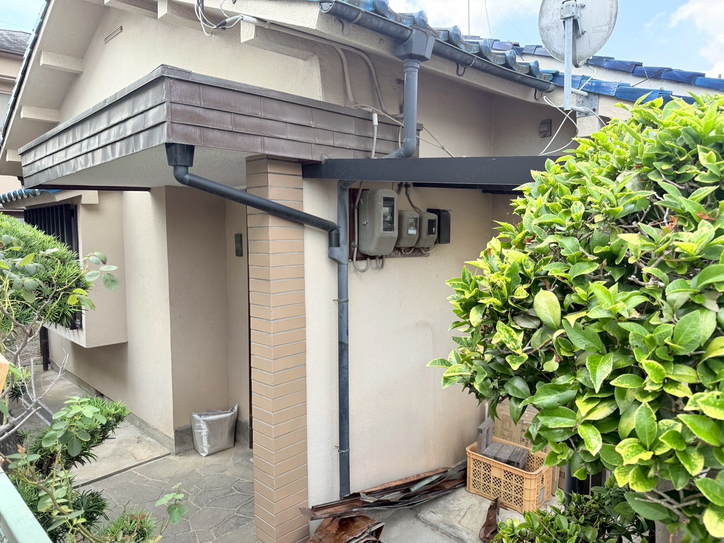 雨とい掛け替え工事