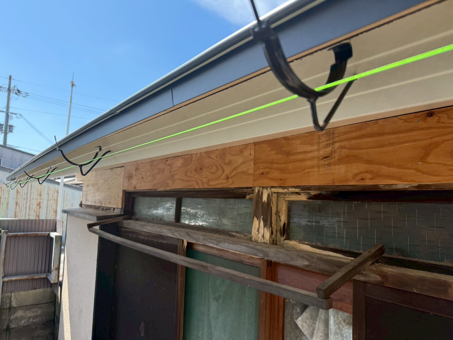 雨とい掛け替え工事