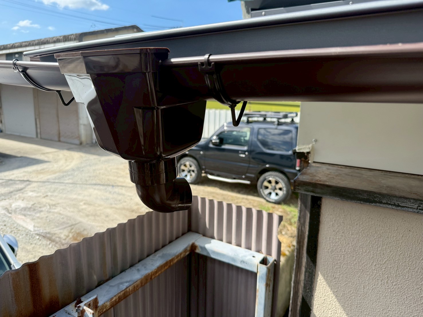 雨とい掛け替え工事