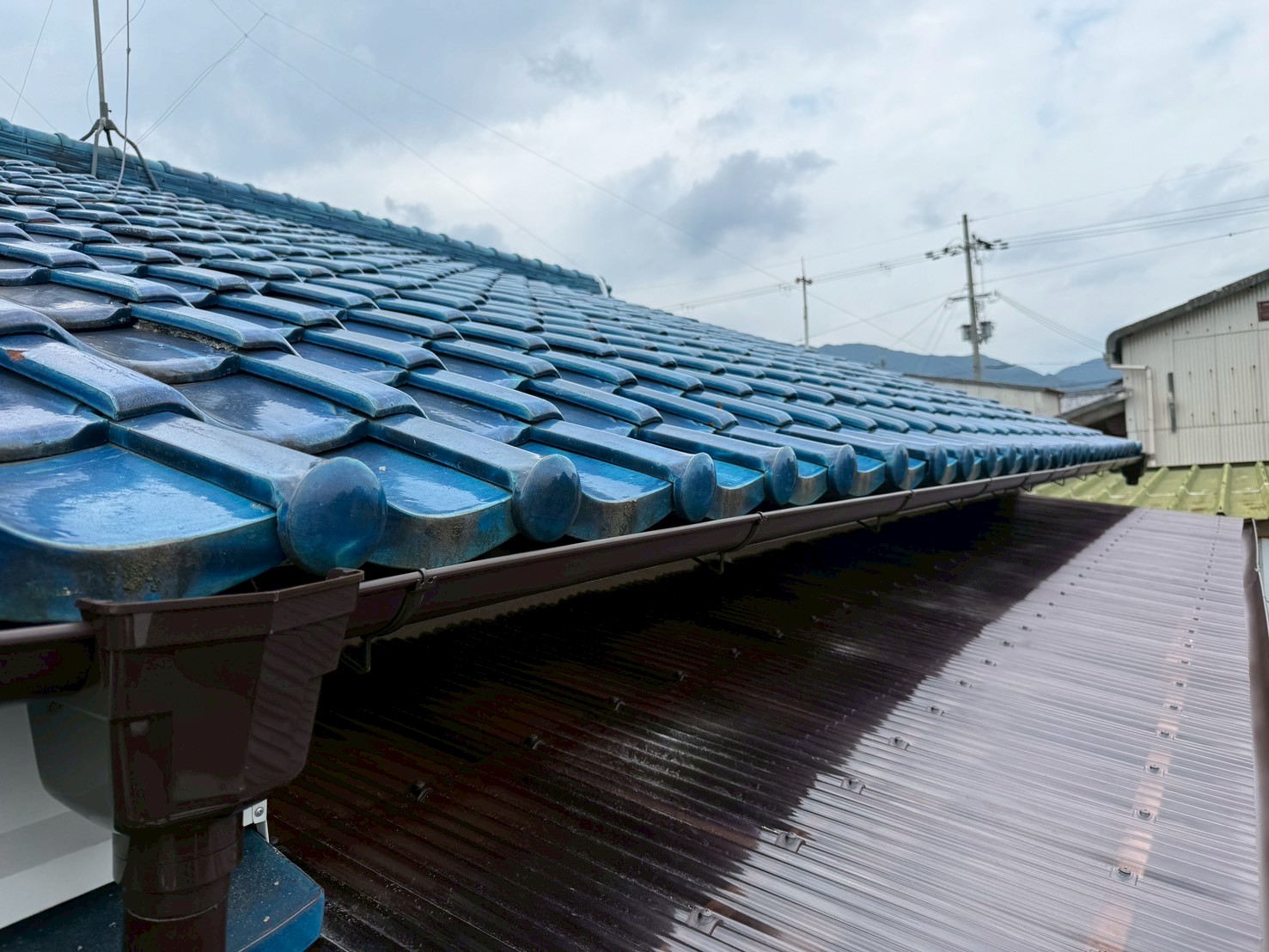 雨とい掛け替え工事