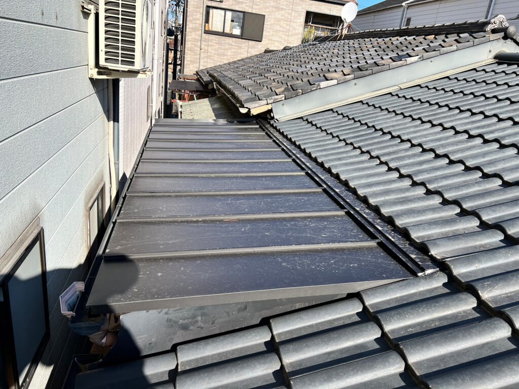 住吉区　K様邸　平葺き葺き替え工事