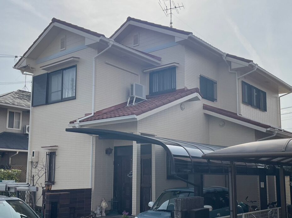 R5.1/30～3/11　北葛城郡　N様邸　外部改修工事