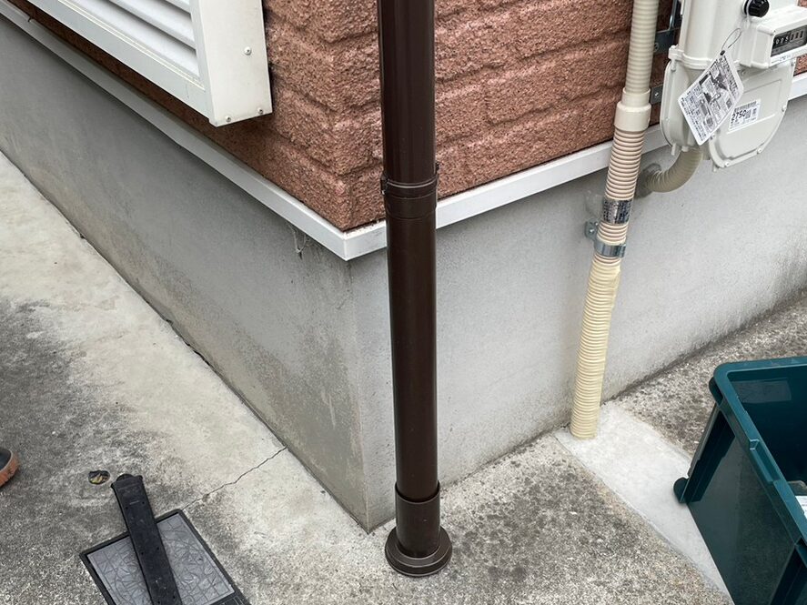 R5.2/18　大和郡山市　M様邸　雨とい修理工事