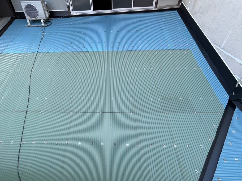 R5.2/14～17　大和郡山市　M様　屋根カバー工事