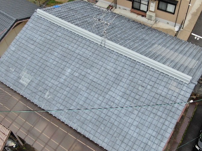 R5.4/3～4/6　奈良市　H様　瓦差し替え及び棟板金巻き工事