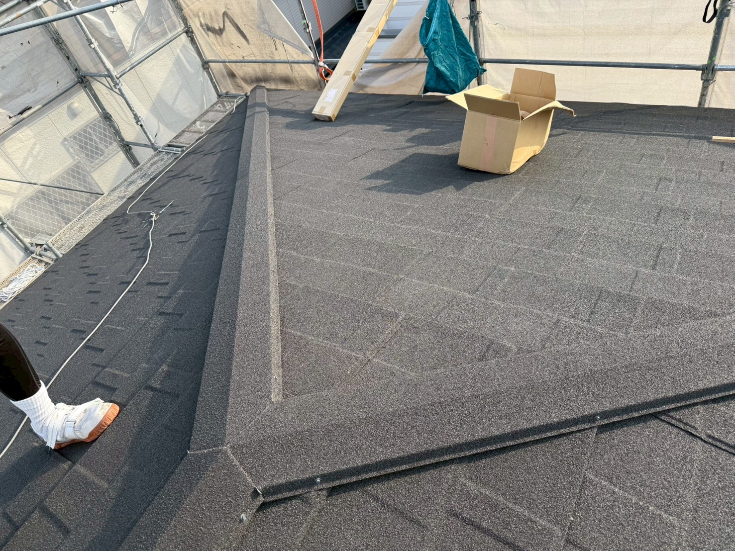 屋根カバー工事