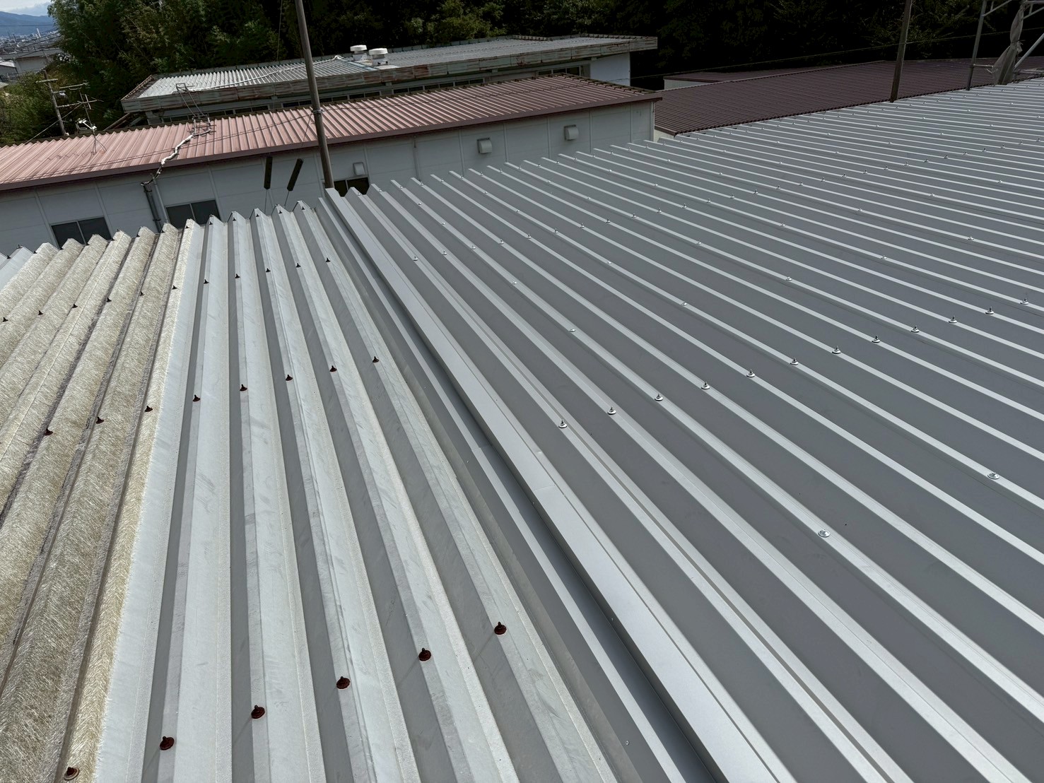 屋根改修工事