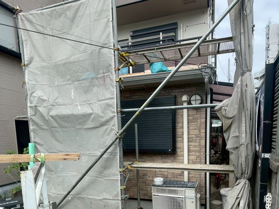 足場工事