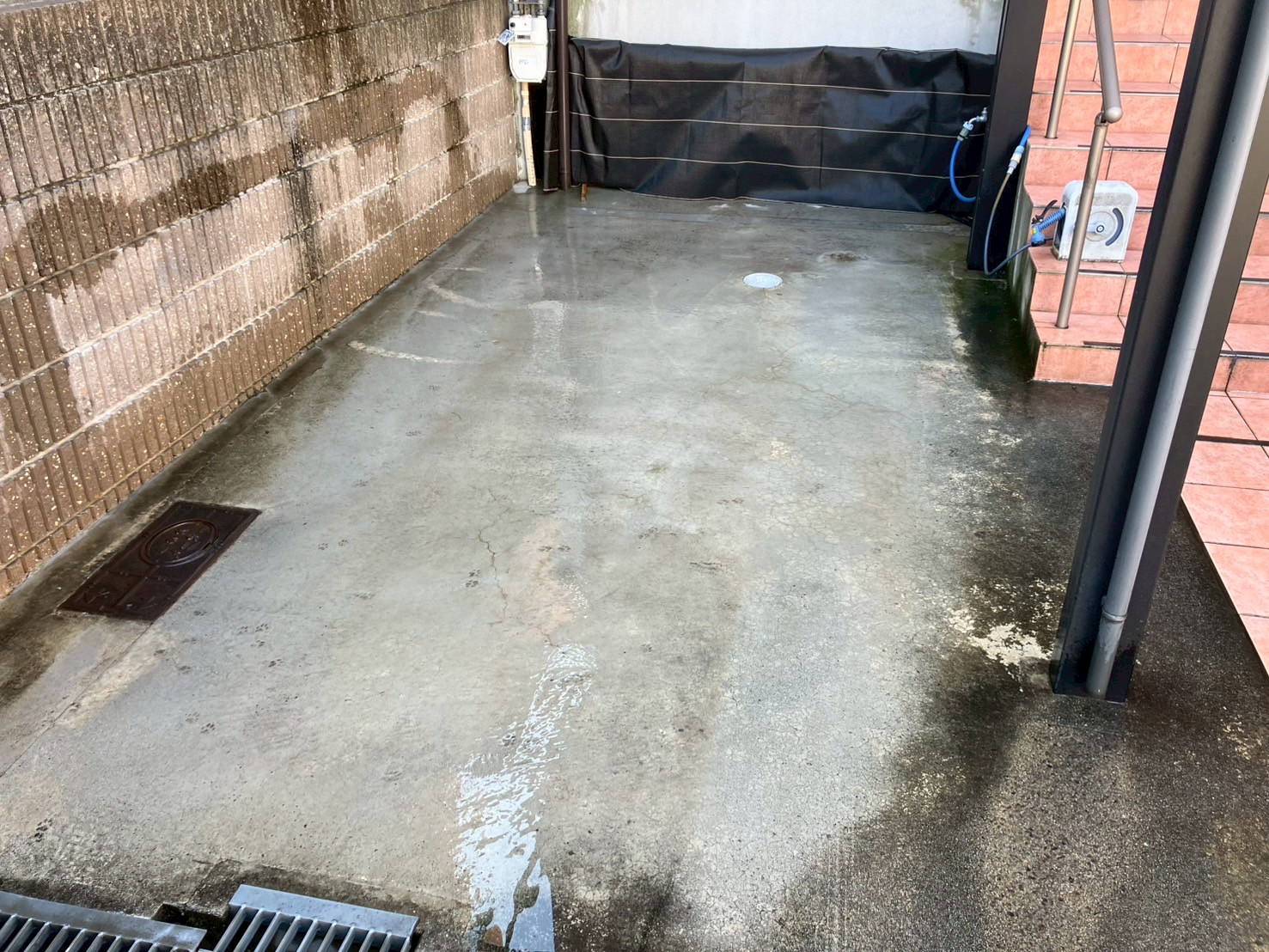 カーポート屋根脱着