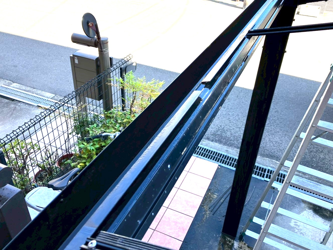 カーポート屋根脱着