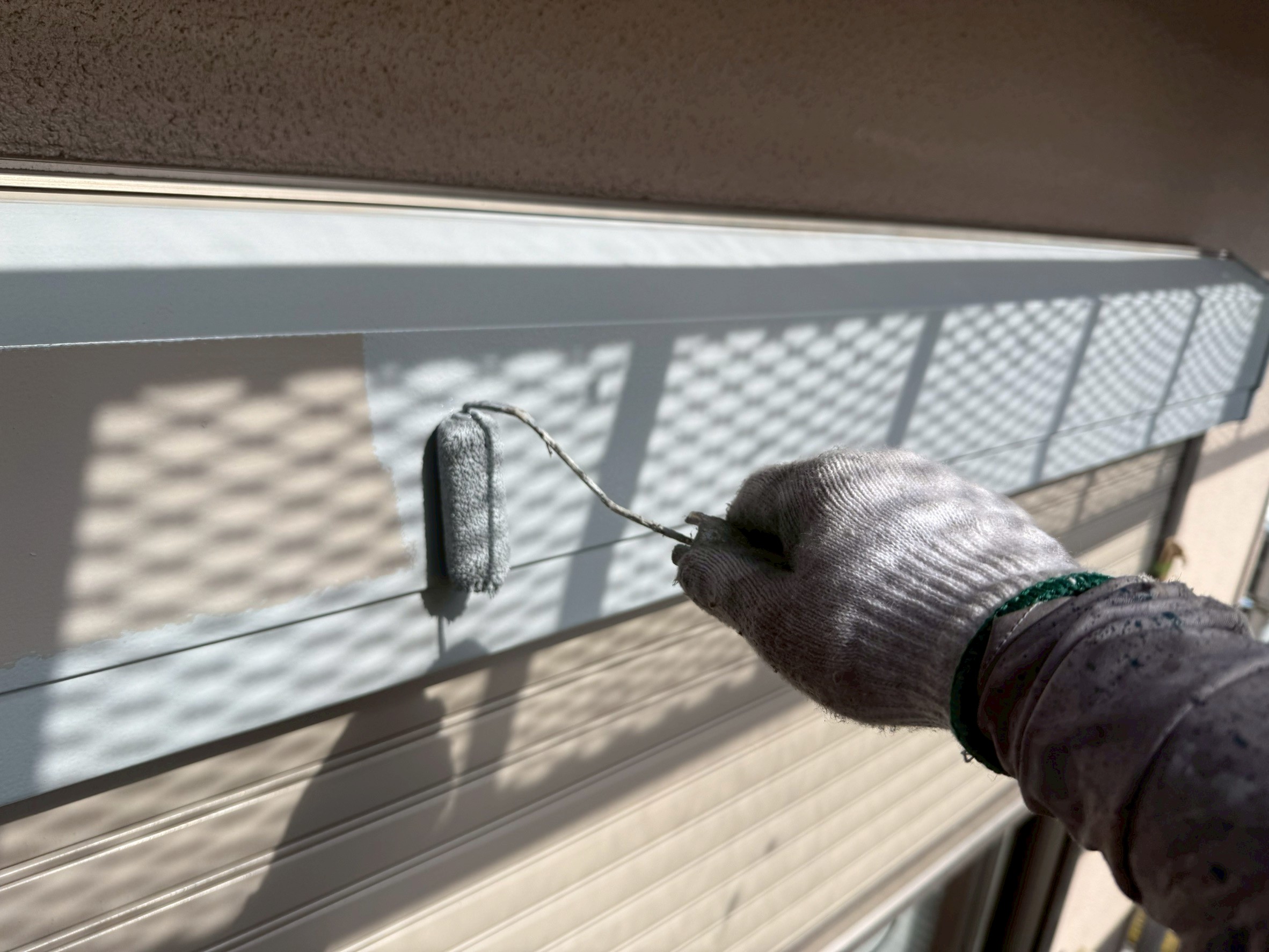 付帯部塗装工事