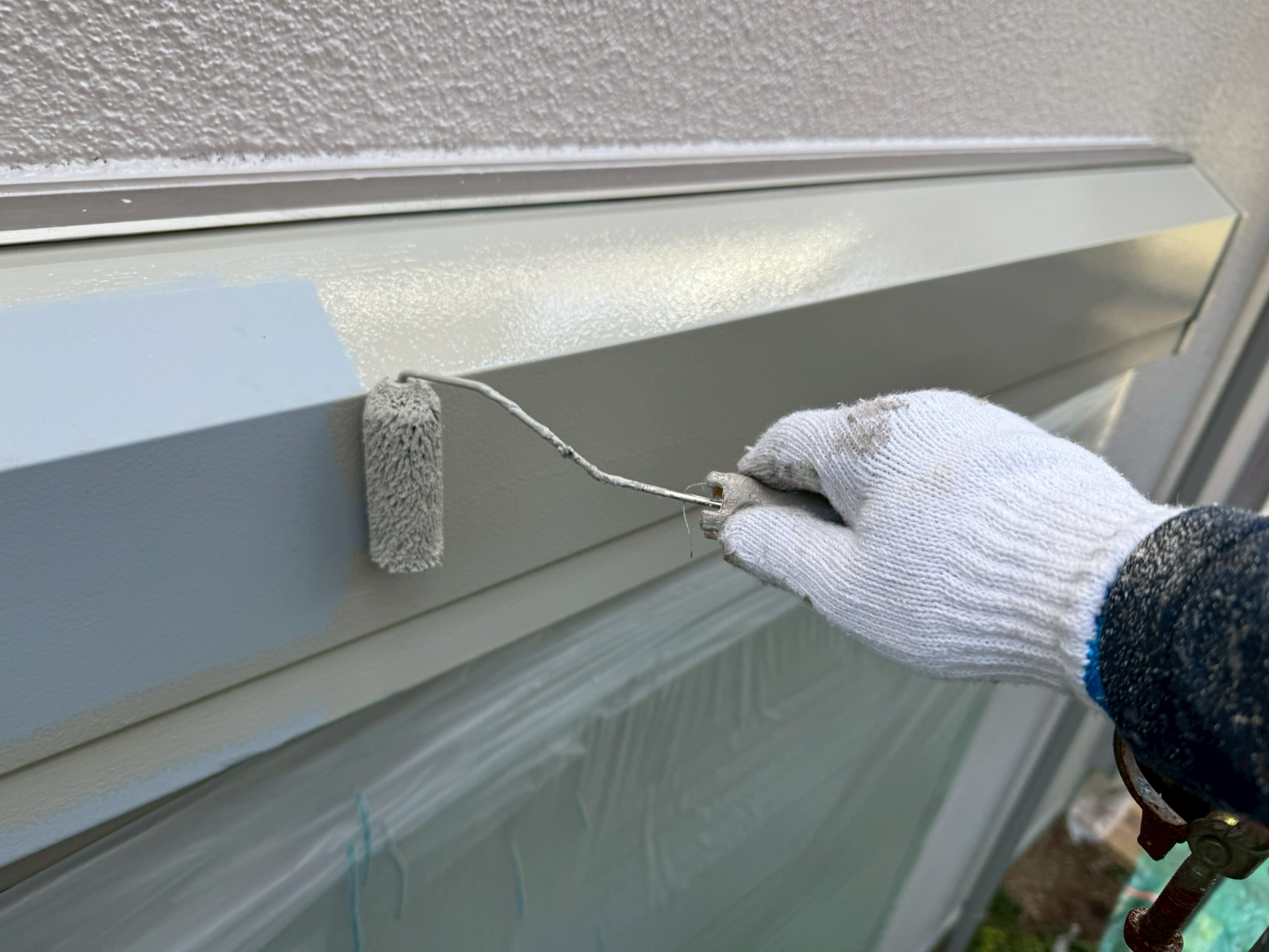 付帯部塗装工事