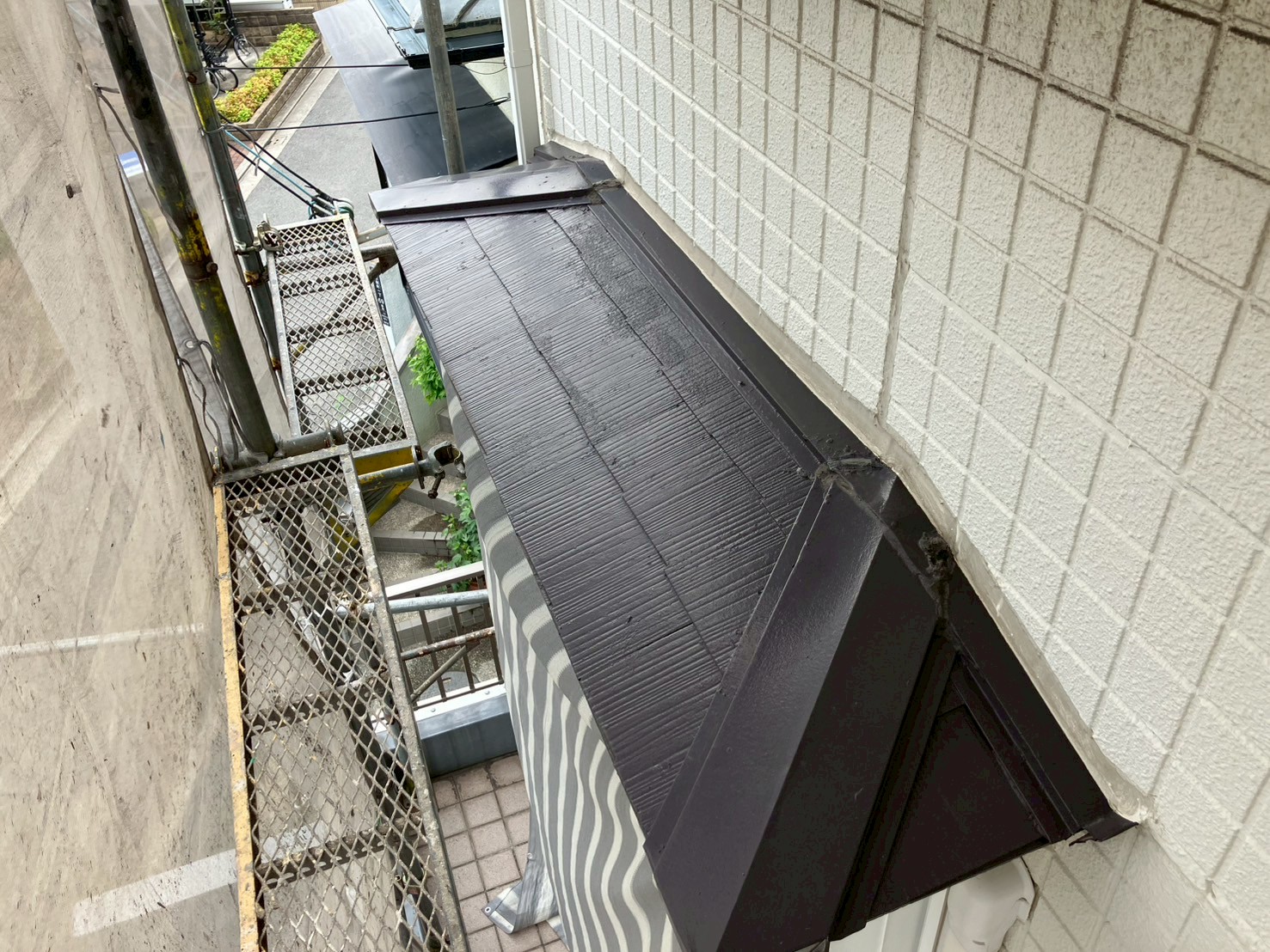 屋根カバー工事(下屋)