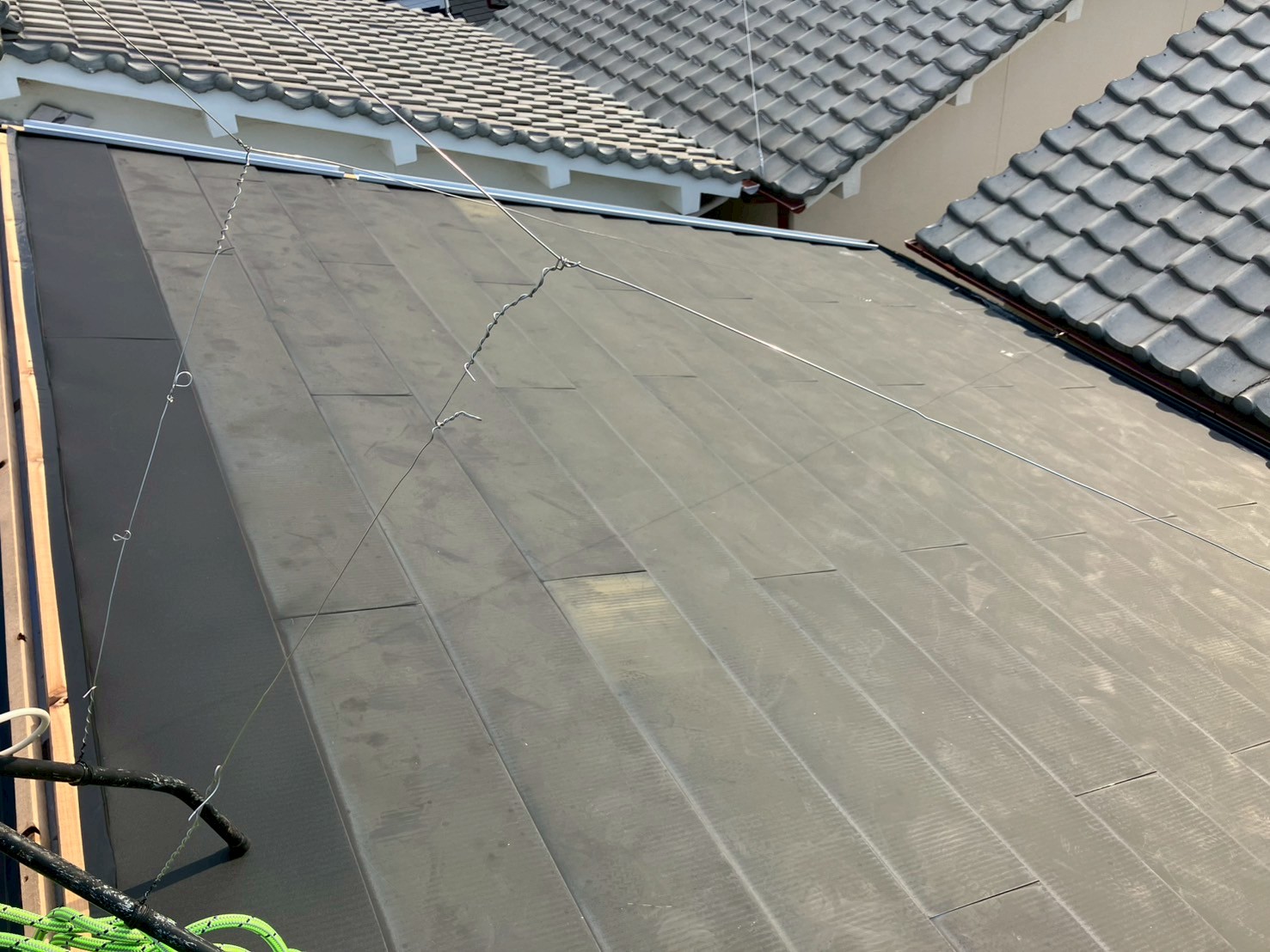 屋根葺き直し工事