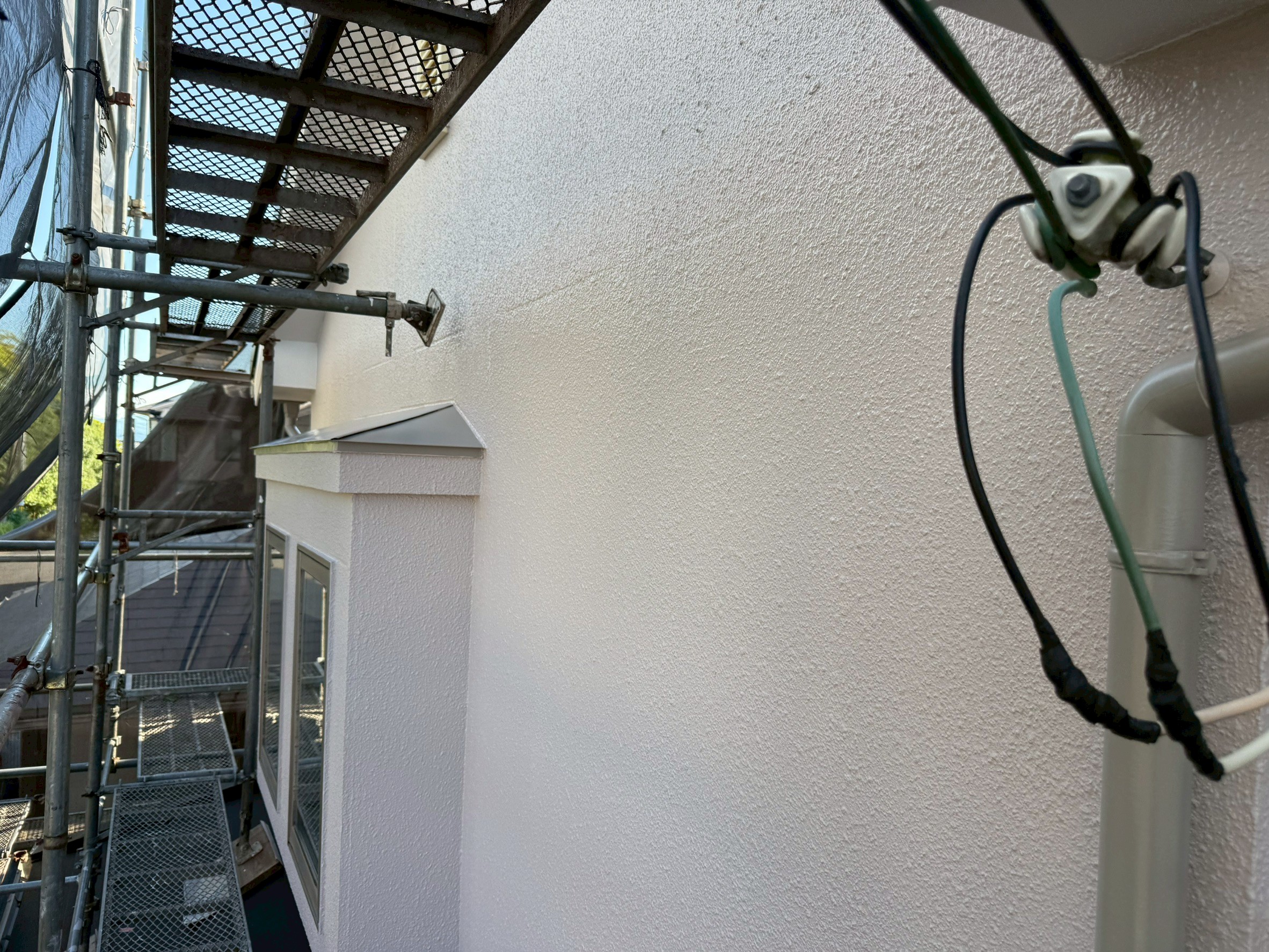 付帯部塗装工事