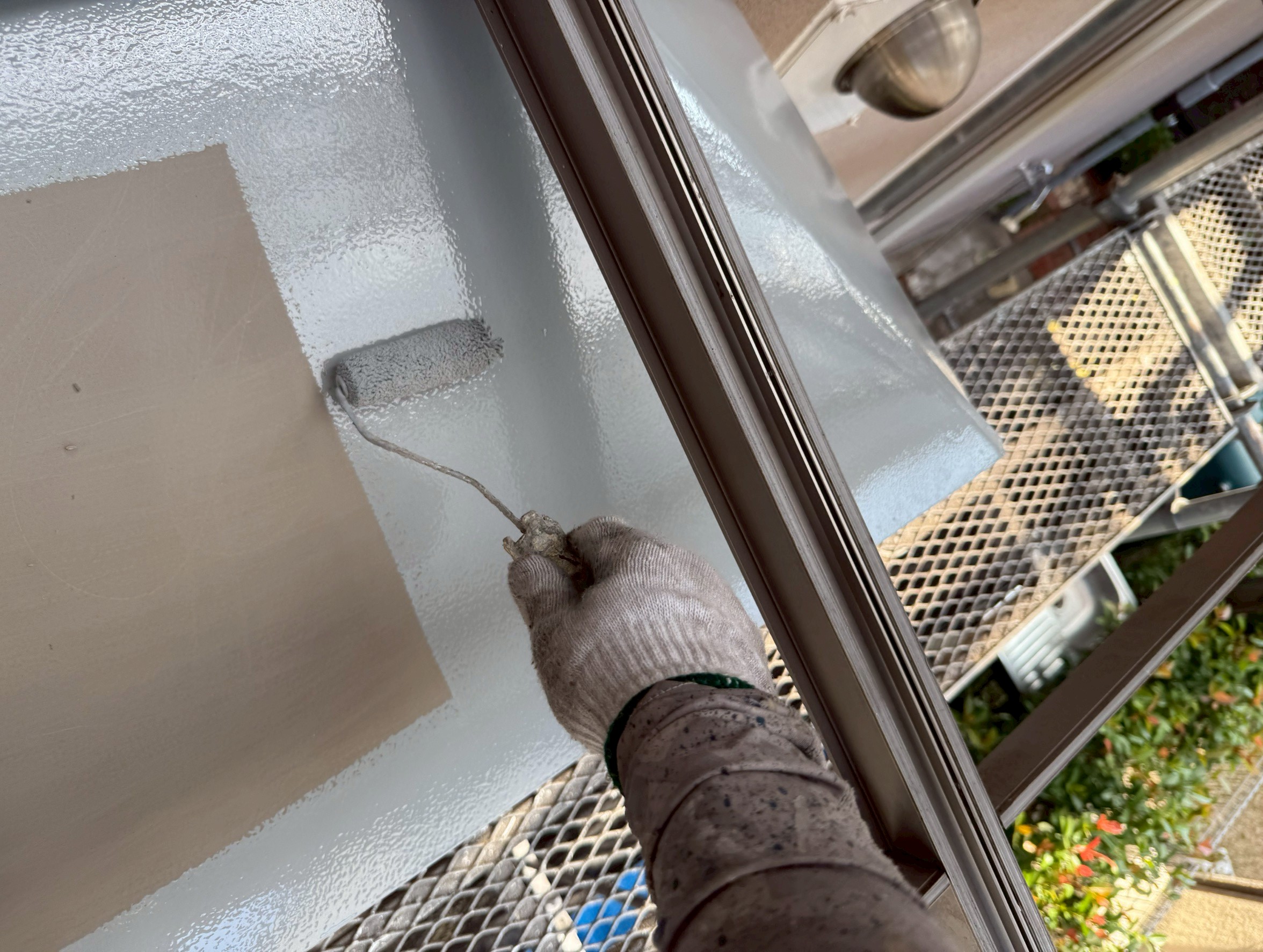 付帯部塗装工事