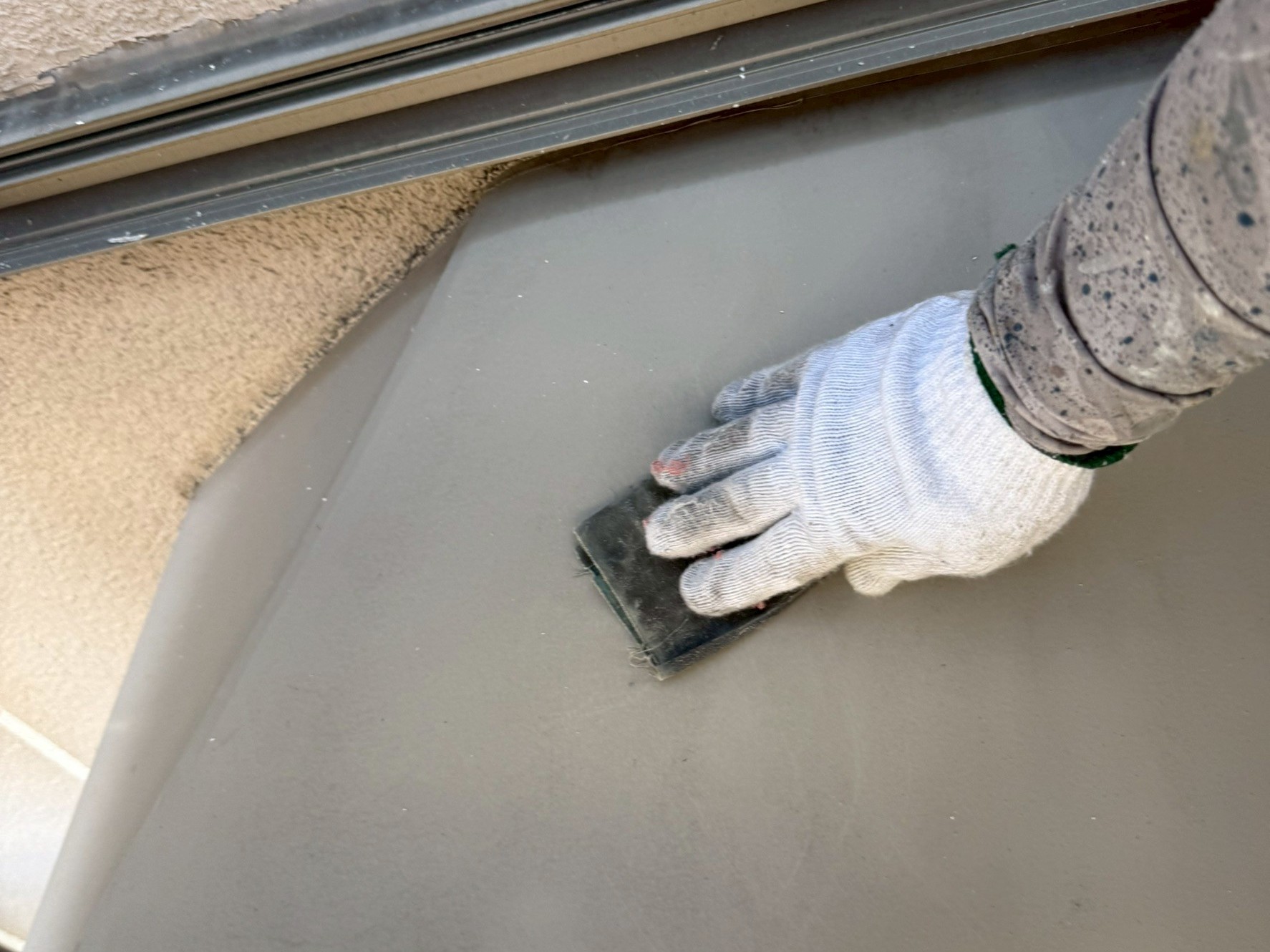 付帯部塗装工事