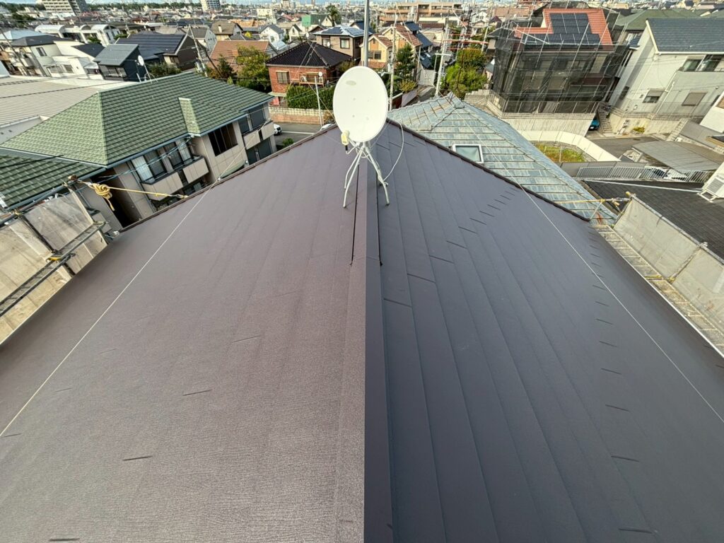 R7.9/22~9/30　堺市　M様邸　屋根、雨とい改修工事