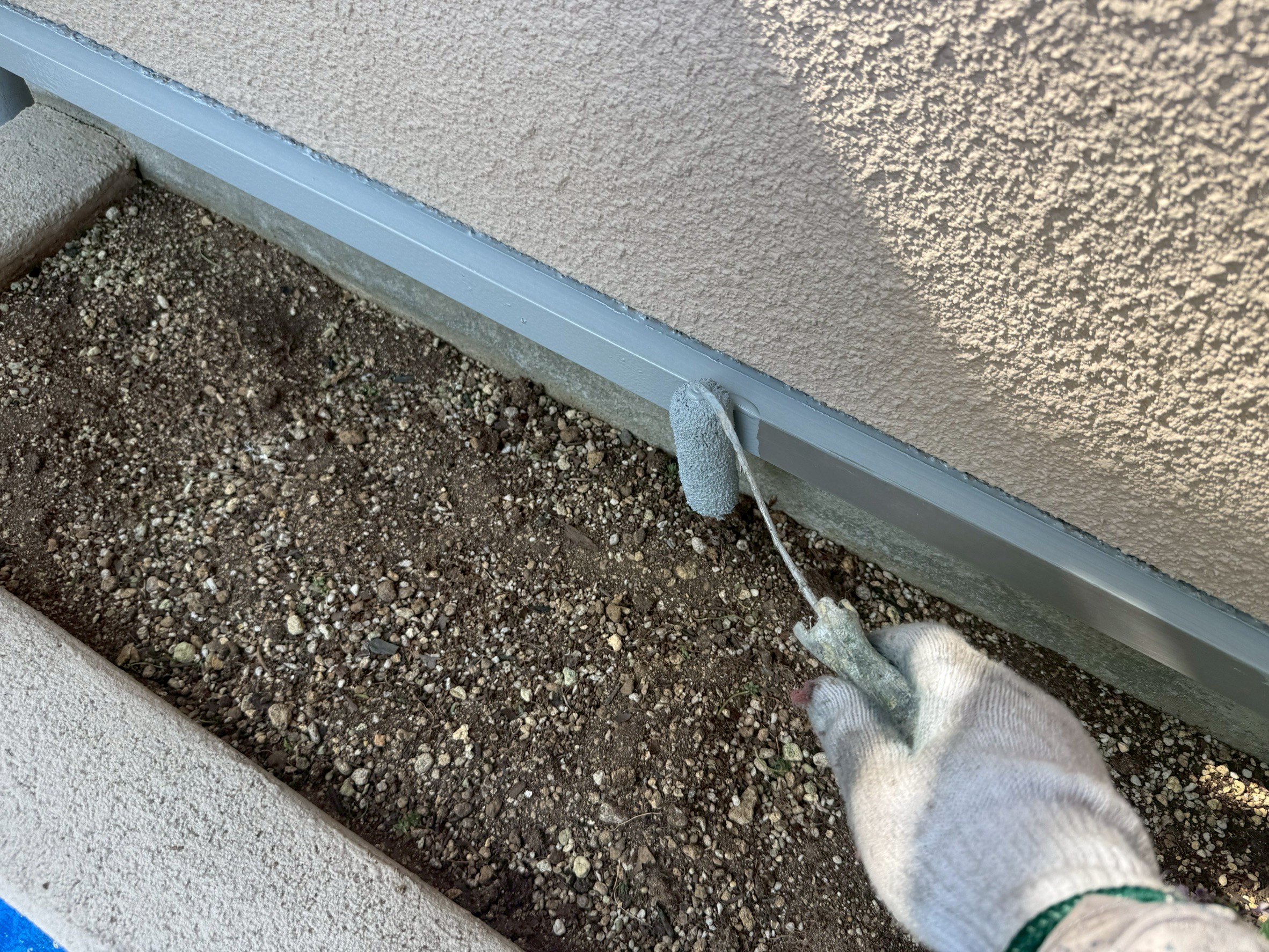 付帯部塗装工事