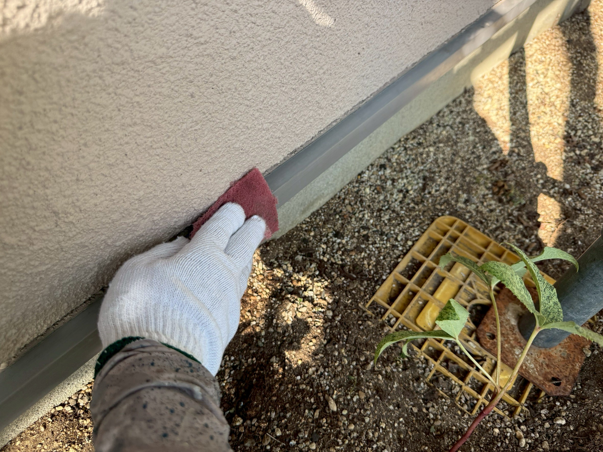 付帯部塗装工事