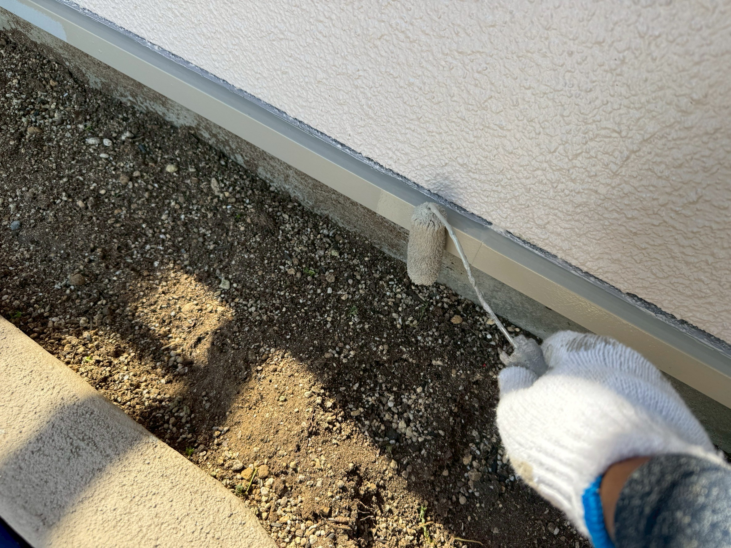 付帯部塗装工事