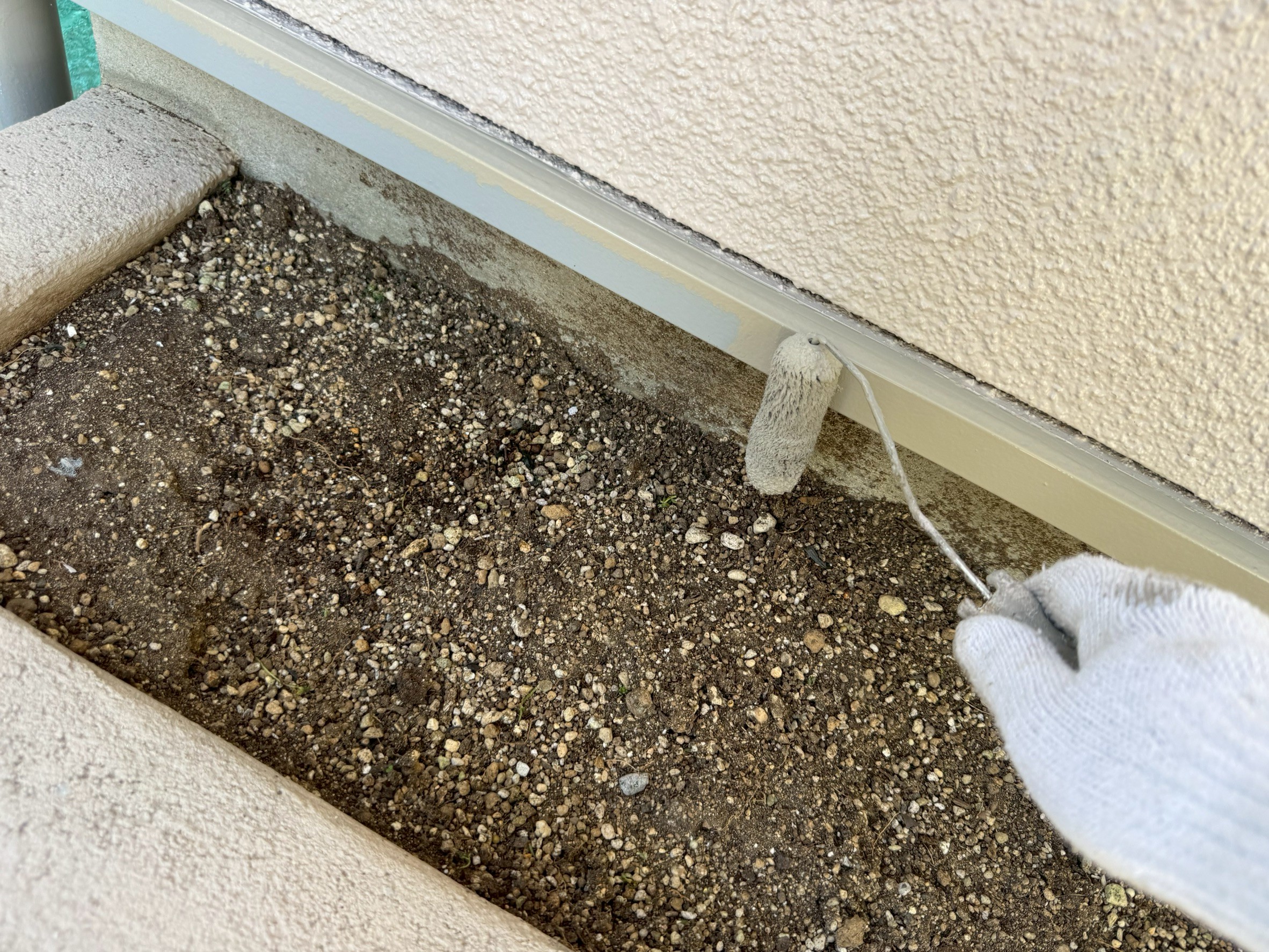 付帯部塗装工事