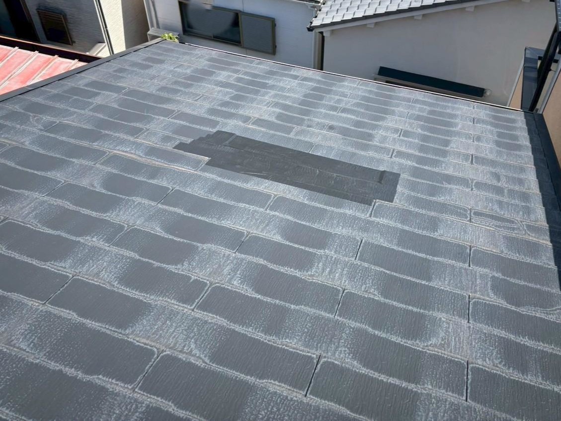 R7.9/1~9/14　住吉区　K様邸　屋根改修工事：ガルテクト