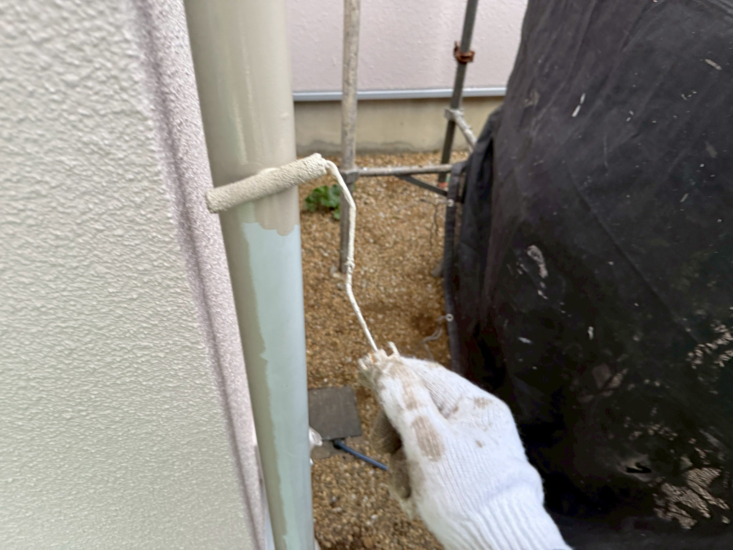 付帯部塗装工事