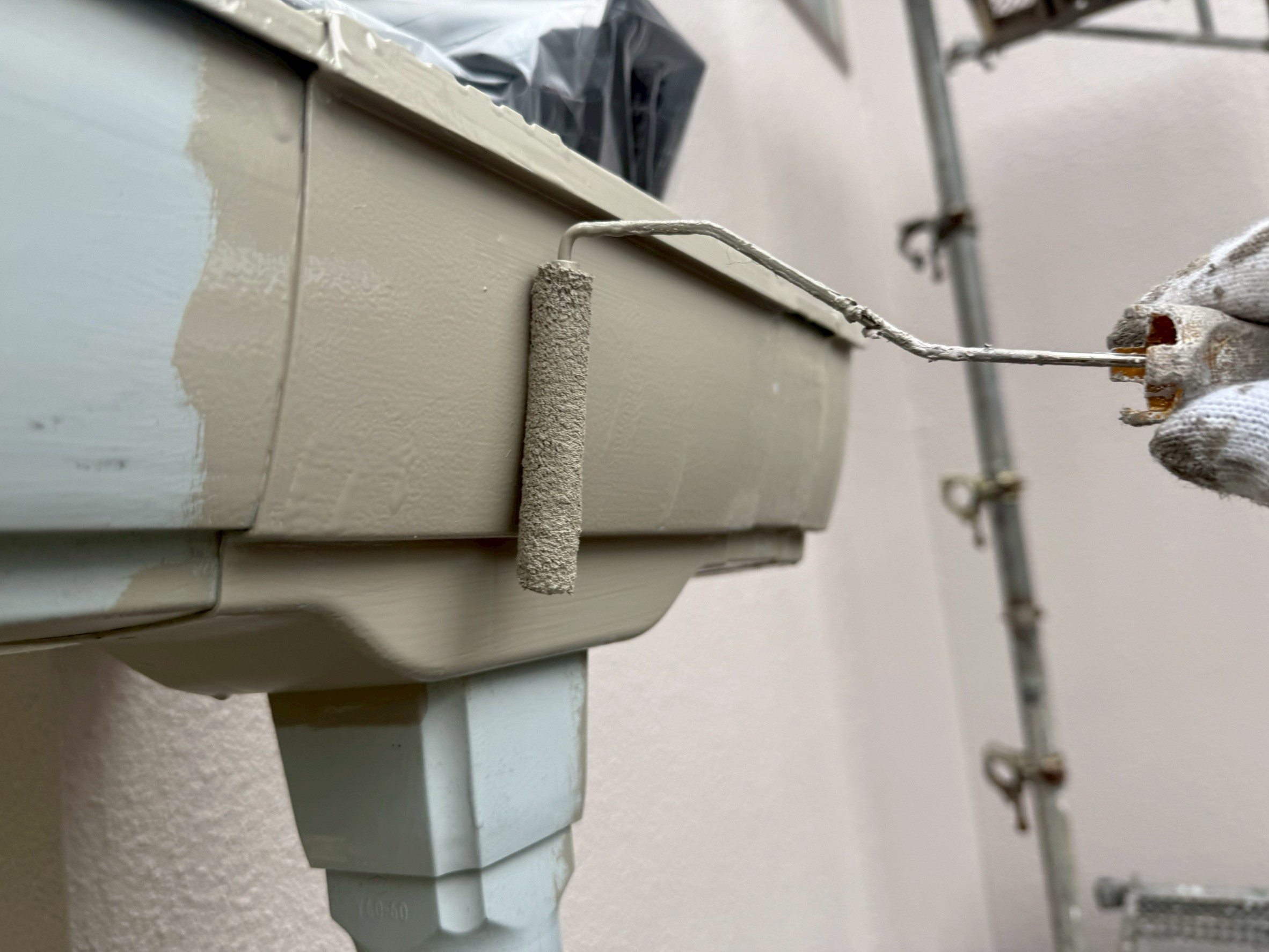 付帯部塗装工事