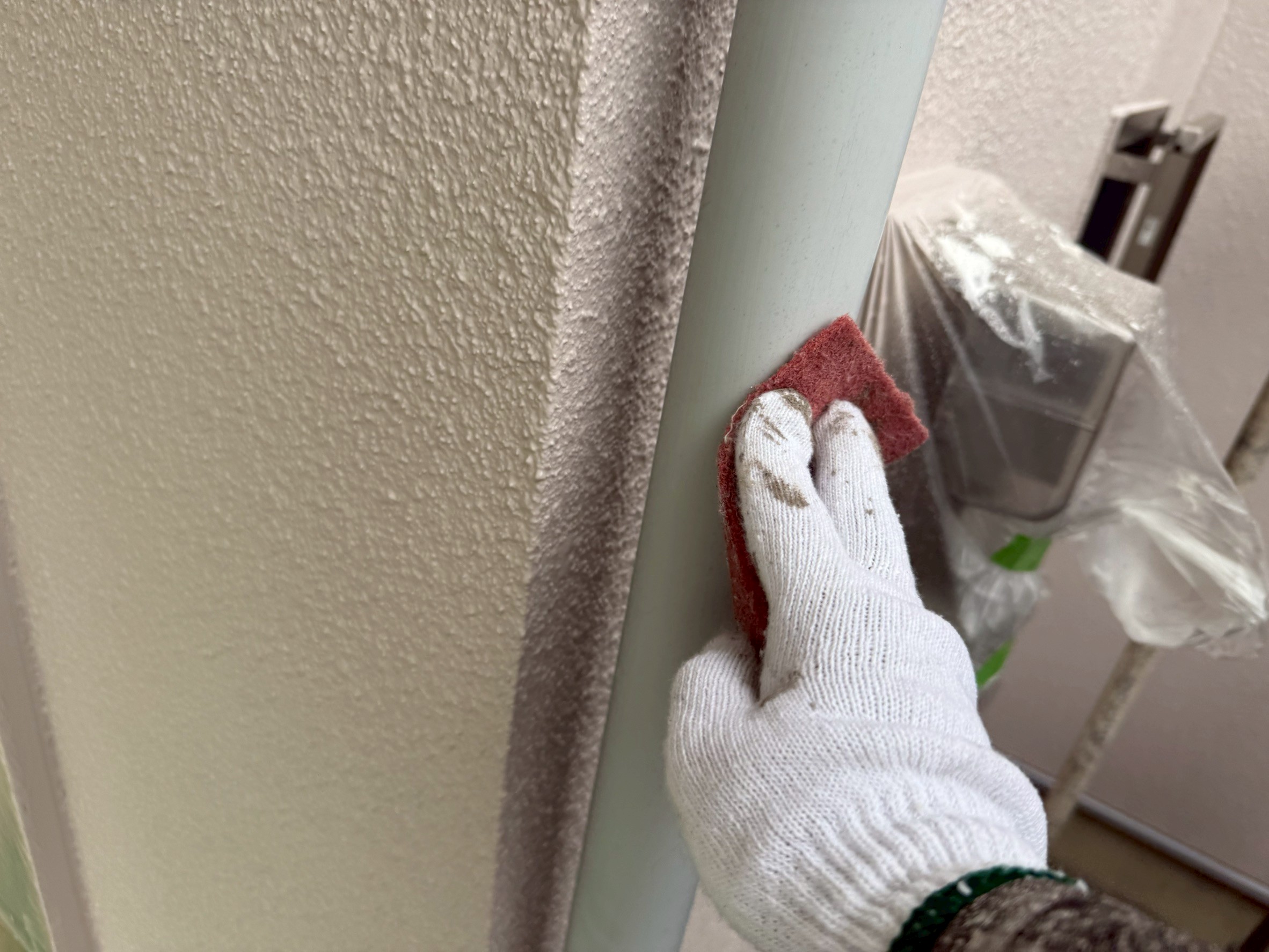 付帯部塗装工事