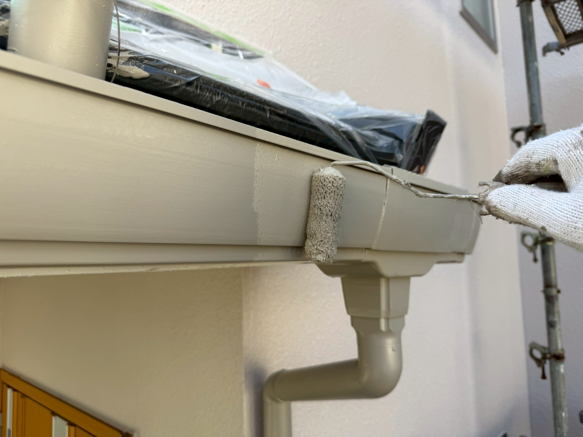 付帯部塗装工事