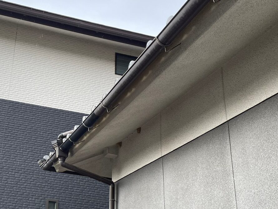 R5.2/23　大淀町　N様邸　雨とい修理工事