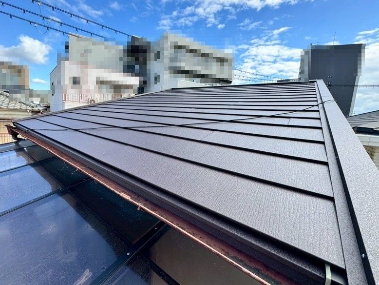 R7.10/24～10/30　東淀川区　O様邸　スーパーガルテクトカバー工事