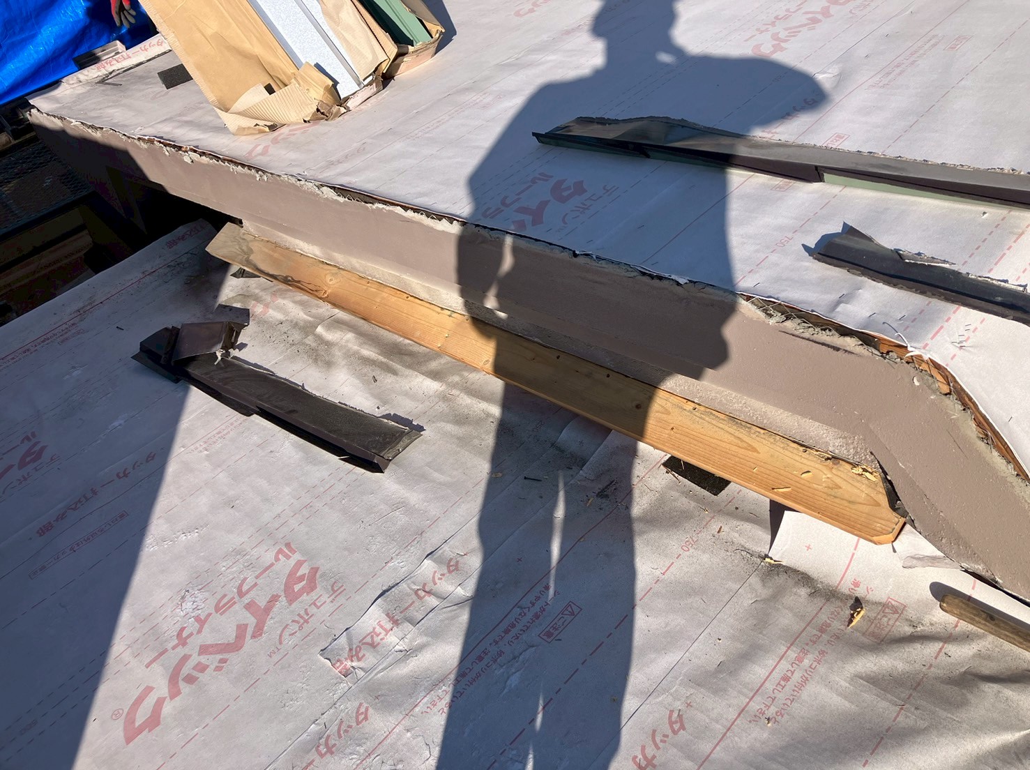 屋根葺き替え工事