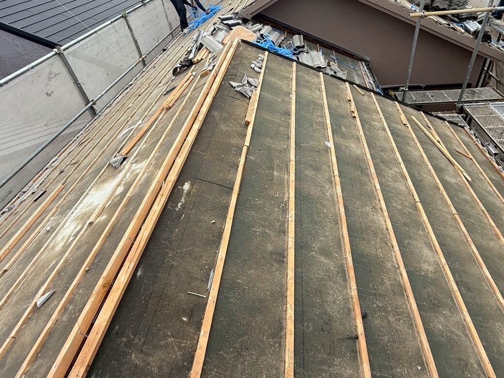 屋根葺き替え工事