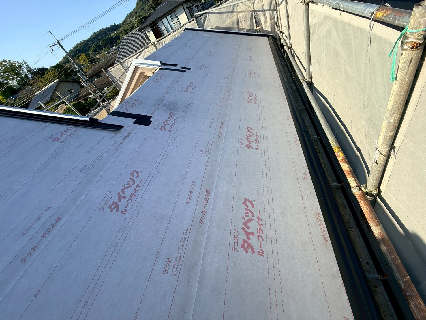 屋根葺き替え工事