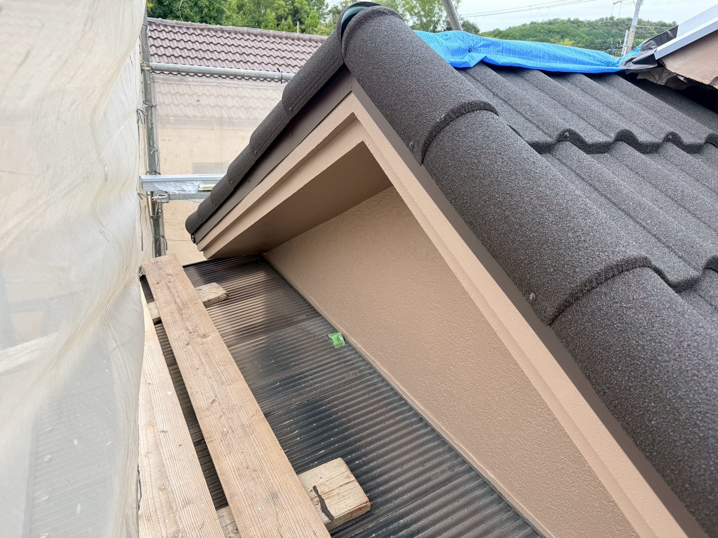 屋根葺き替え工事