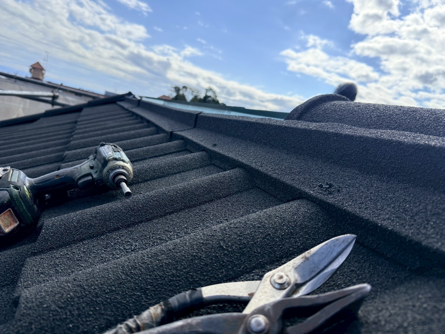 屋根葺き替え工事