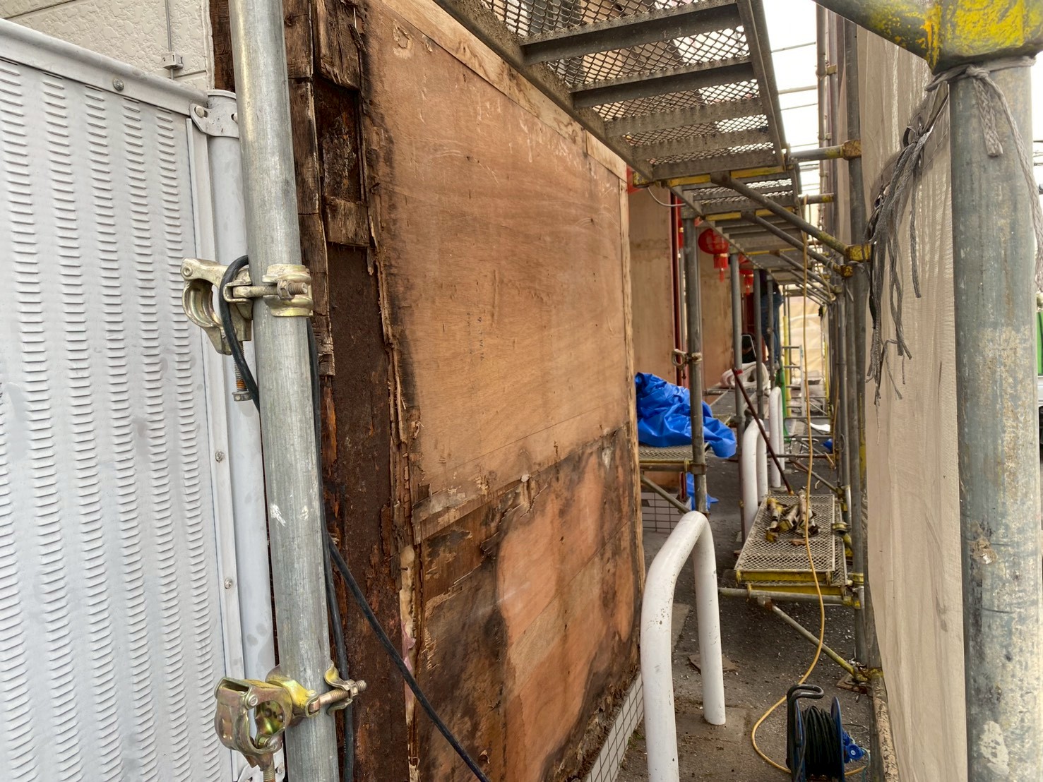 金属サイディング張り替え工事