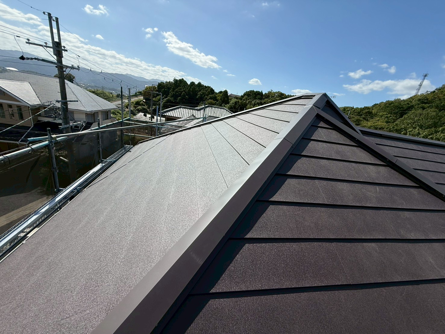 屋根カバー工事(大屋根)