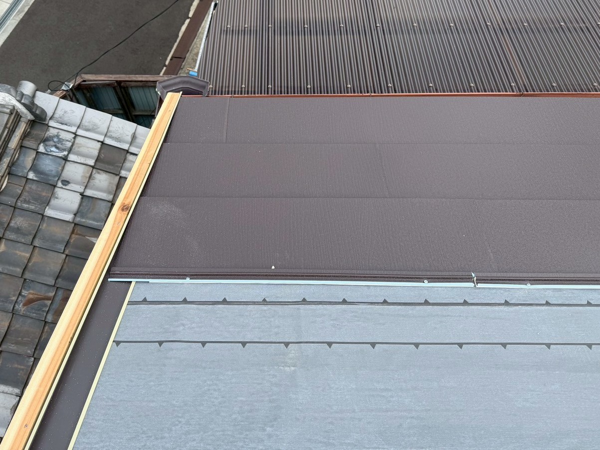 スーパーガルテクトカバー工事