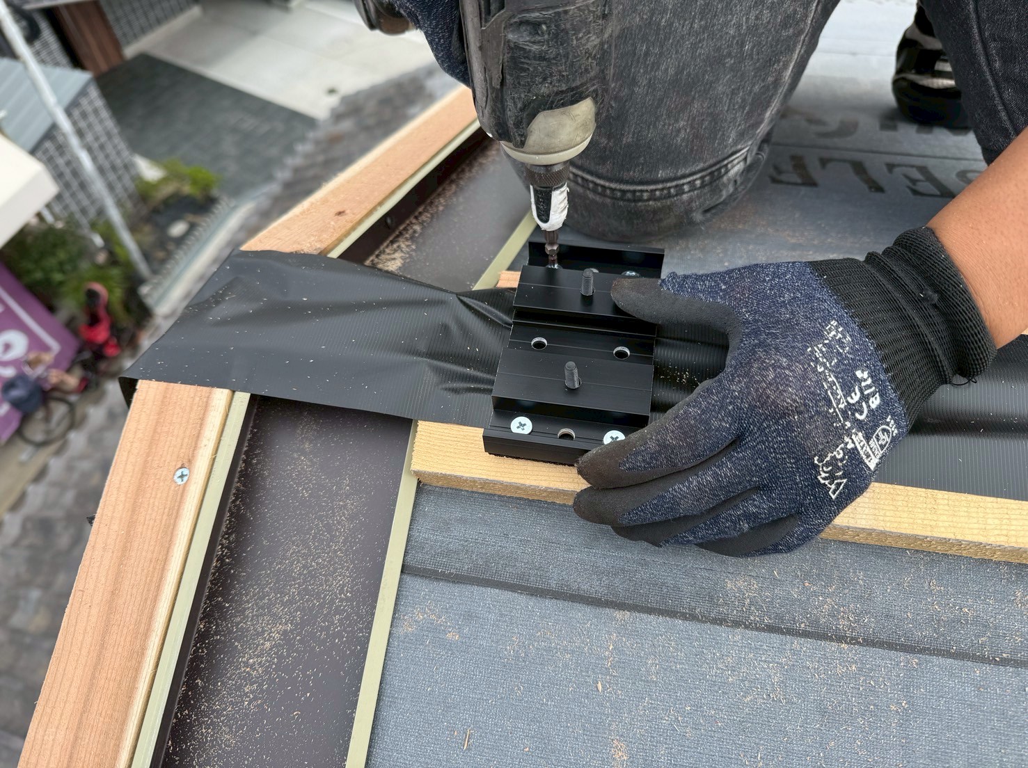 スーパーガルテクトカバー工事