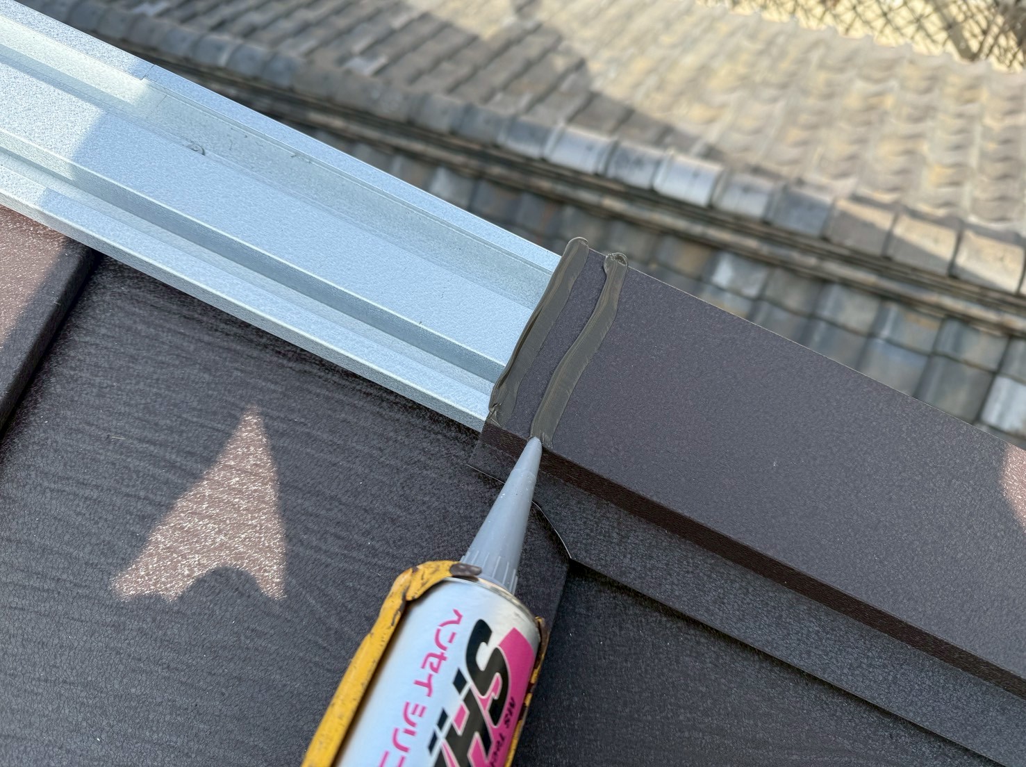 スーパーガルテクトカバー工事