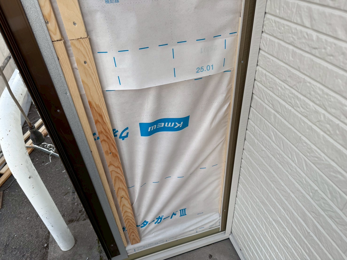 金属サイディング張り替え工事