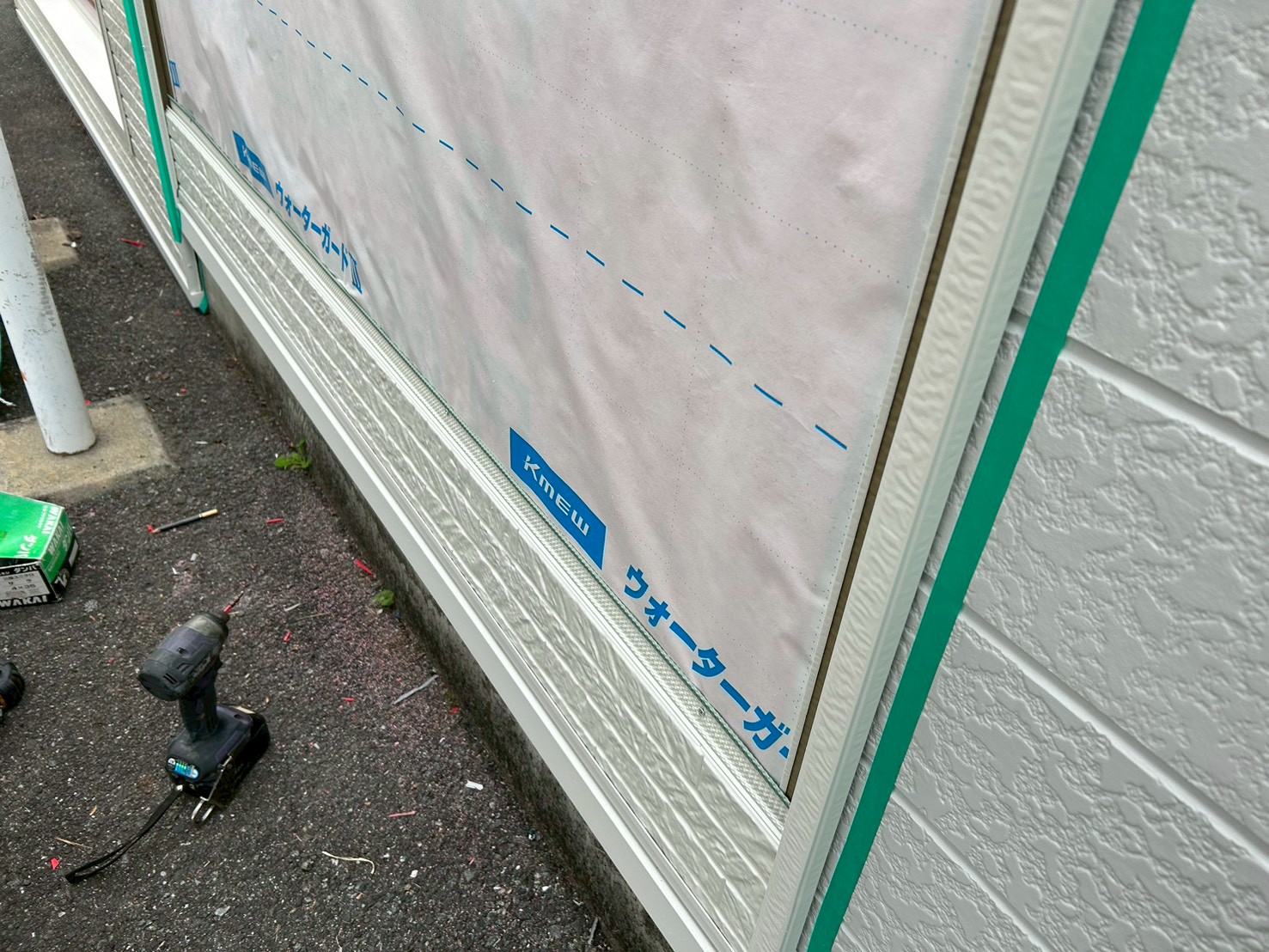 金属サイディング張り替え工事