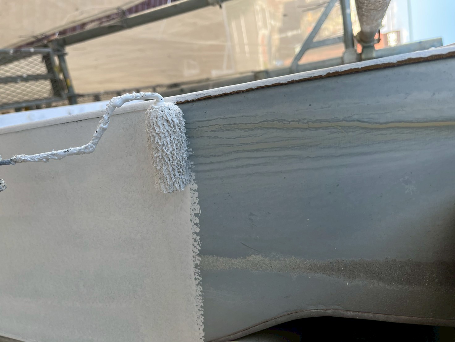 付帯部塗装工事