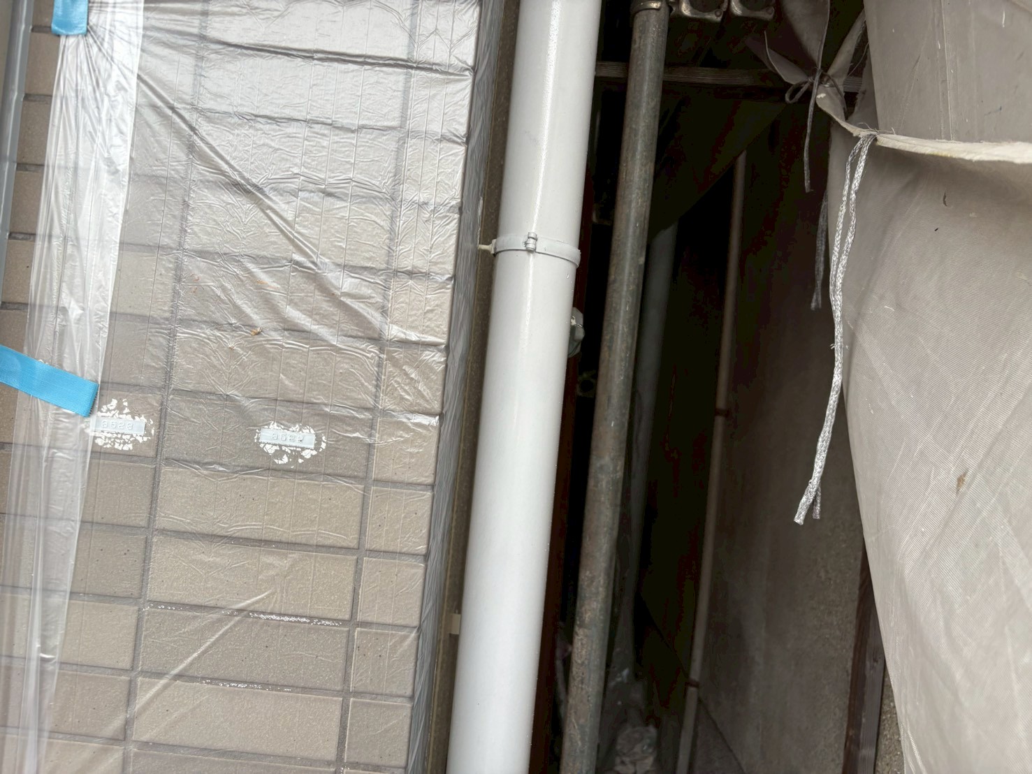 付帯部塗装工事