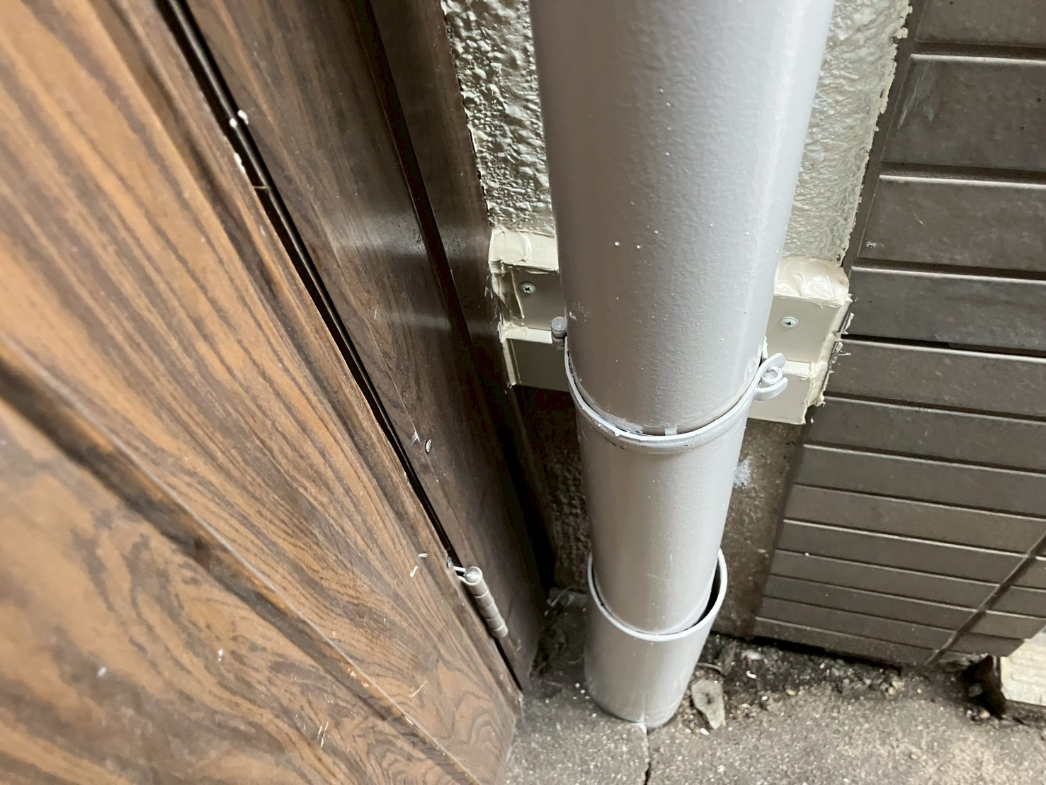 基礎部分土台水切り工事