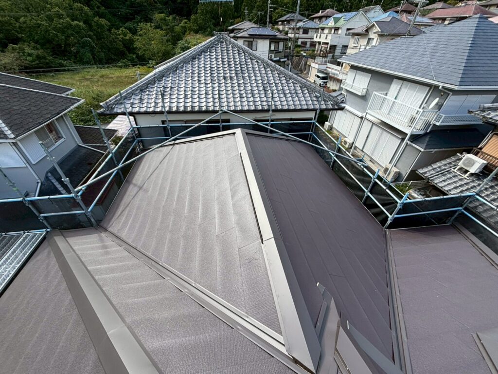 R7.9/29-10/16　橋本市　K様邸　屋根、雨とい改修工事