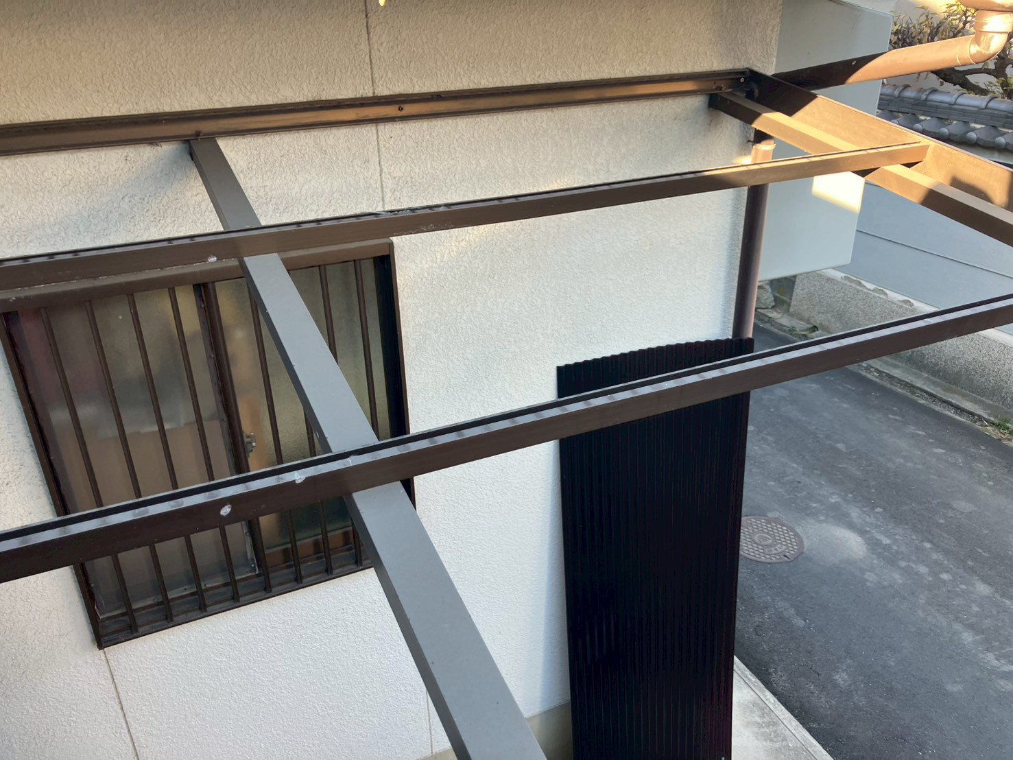 ポリカ波板張り替え工事